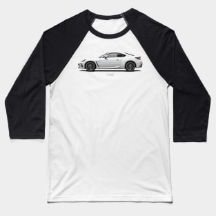 BRZ ZD8 White Baseball T-Shirt